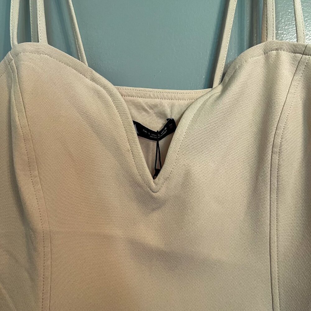 NWT Zara Tight Fitted Dress Size L - Picture 3 of 9
